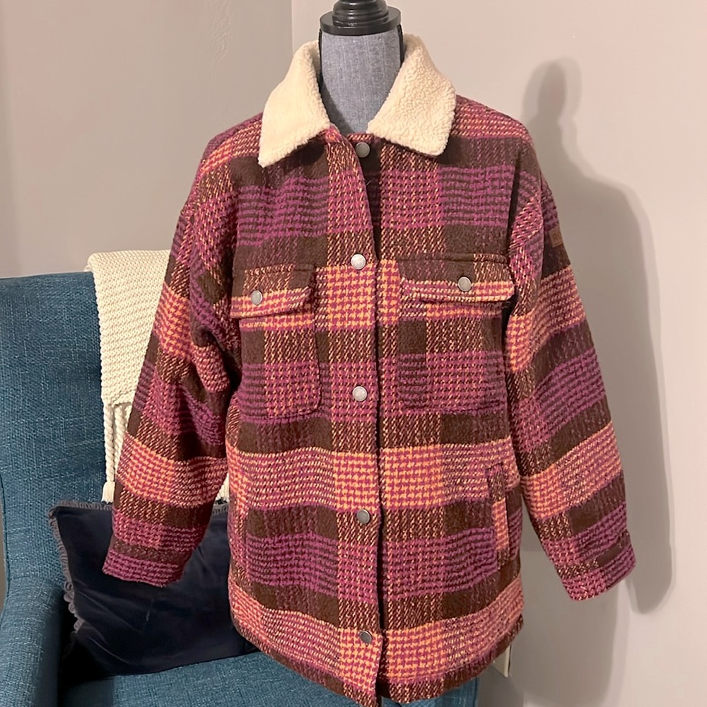 Roxy Sherpa Lined Passage of Time Jacket